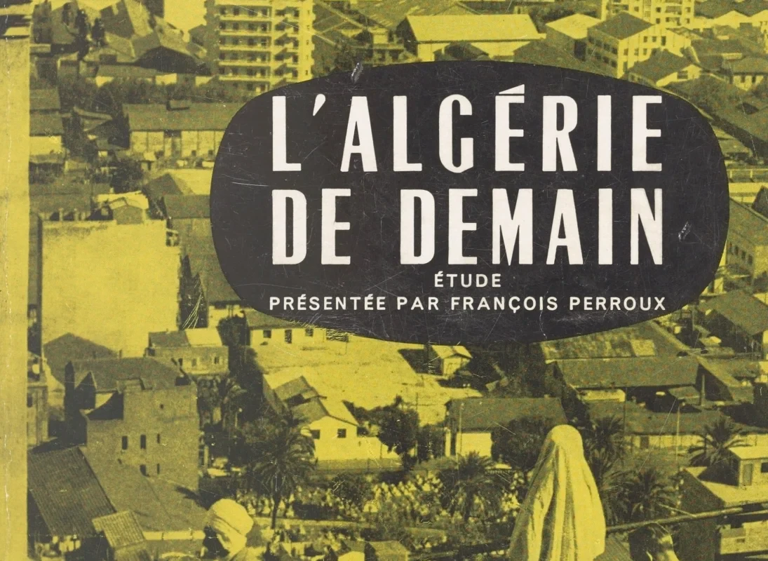 Couverture de L’Algérie de demain, ouvrage collectif publié en 1962