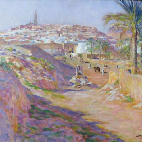 Vue_de_Ghardaïa_Henri_Villain_1929_musée_de_Chartres_Eure-et-Loir_France